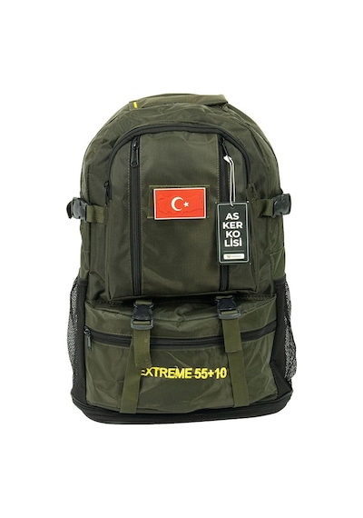 Asker Kolisi Haki Büyük Boy Sırt Çantası 65 Lt Körüklü Outdoor Dağcı Çanta