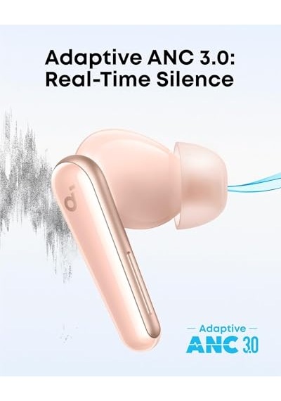 Anker Soundcore Liberty 5 Kulak İçi Bluetooth Kulaklık, Gerçek Zamanlı Gürültü Engelleme, 2 Kat Daha Güçlü Se