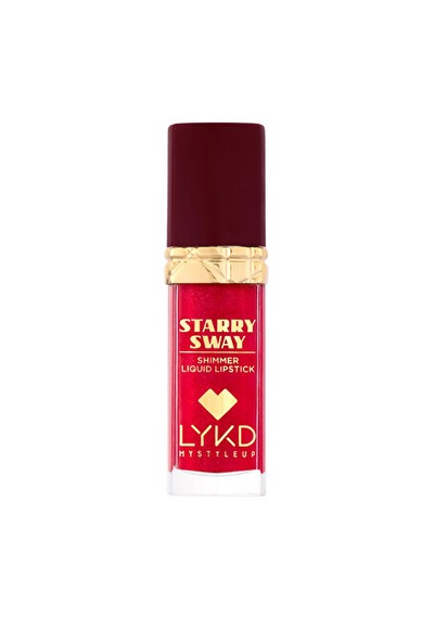 Lykd Starry Sway 389 Crimson Kiss Simli Likit Mat Ruj
