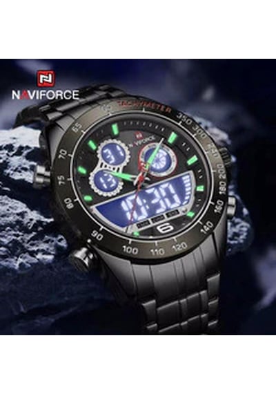Naviforce Dijital Analog Alarmlı Spor Erkek Kol Saati
