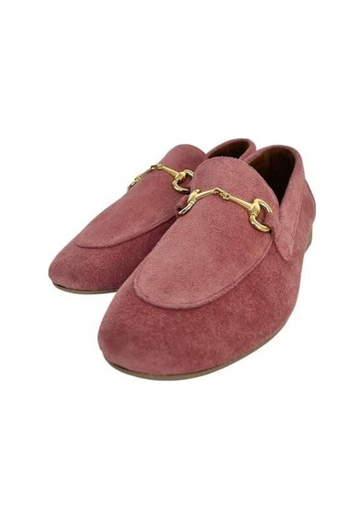 Kemal Tanca 877 9674 Kadın Hakiki Deri Loafer Ayakkabı Pembe