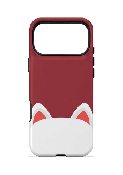 Velvoria Valestra Kedi Kulaklı Apple Apple iPhone Uyumlu 18 Pro Max Darbe Korumalı Kılıf Valestra Select - Kedi Kulaklı