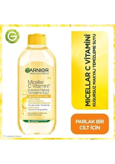 Micellar C Vitamini Kusursuz Makyaj Temizleme Suyu 400 Ml 10845241