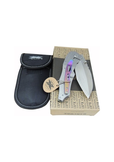 Dpx Gear Cobra Crb M6 Brw Outdoor Kamp Çakı 23 CM - Plastik Sap - Kılıf Gümüş - Siyah
