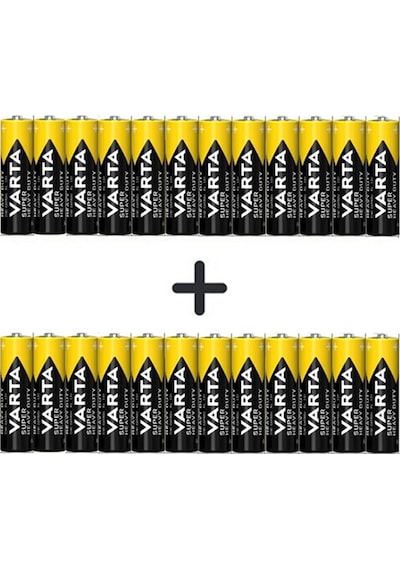 Varta Super Heavy Duty AA Kalem Pil 24'lü