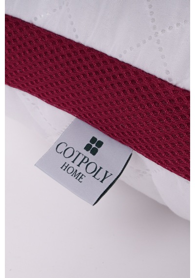 Klimalı Yastık 50x70 Cm Terletmeyen, Hava Alan Mikrofiber Uyku Yastığı Bordo
