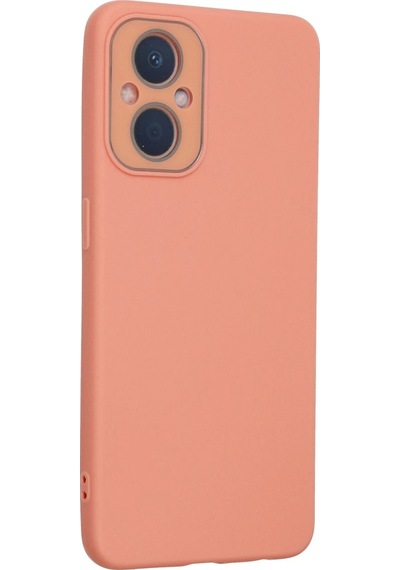 Cosmotex Newface Oppo Reno 7 Lite Kılıf Lansman Glass Kapak - Pembe