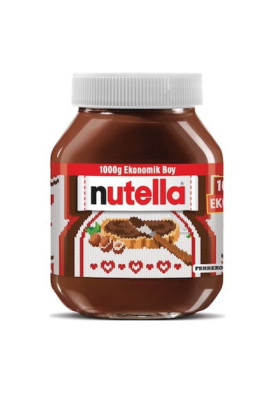 Nutella Kakaolu Fındık Kreması 1 Kg - 4 Adet