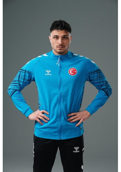 Hummel Milli Takım Line Kamp Eşofman Üstü Turkuaz