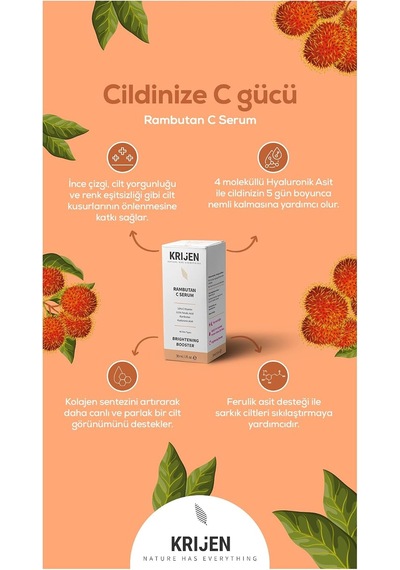 Lexroo Rambutan C Vitamin Canlandırıcı Serum