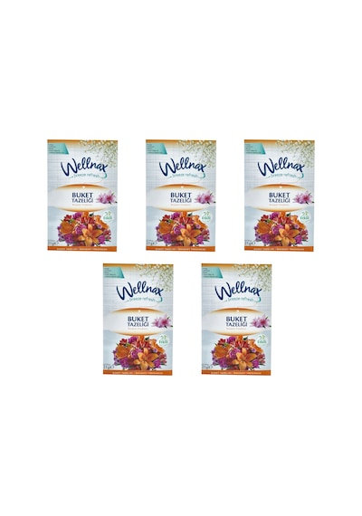 Wellnax Dolap ve Çekmece Kokusu Buket Tazeliği Kesesi 5 x 21 G