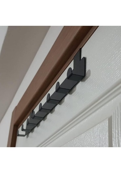 Risingmaber Metal Mat Siyah Amerikan Kapı Arkası Askılık Organizer Ve Banyo Kapı Arkası Askılık Diğer