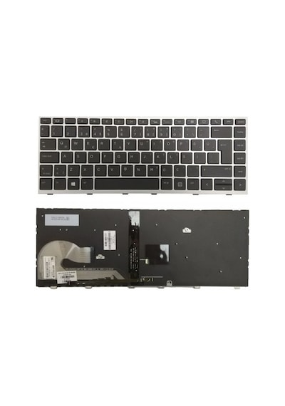 Hp Sg-87750-28a Uyumlu Klavye Işıklı Siyah Tuş Takımı Tuş Seti Türkçe