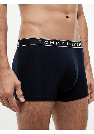 Tommy Hilfiger Um0um03882 3p Trunk Dtm Erkek Boxer Lacivert