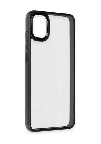 Samsung Uyumlu Galaxy A05 Kılıf Power Silikon - Siyah 0.2M-Çok Renkli