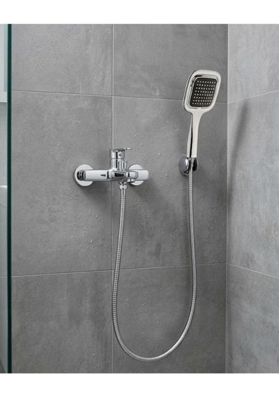 Siyah Duş Seti El Duşu Başlığı Spiral Hortum Dayanıklı Banyo Duş Aksesuarı Avatech Diğer