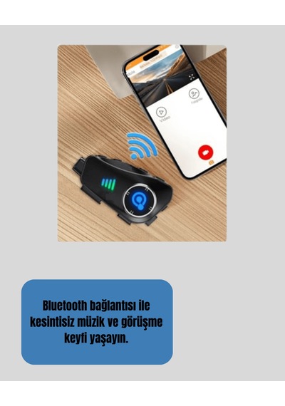 Q28 Kask Kulaklık, Bluetooth 5.3, Su Geçirmez, Gürültü Azaltma