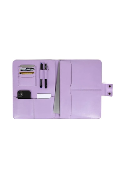 Bags Prime Organizer Tablet Kılıfı 13" İnç İpad Pro & İpad Air Evrak Çantası - Lila