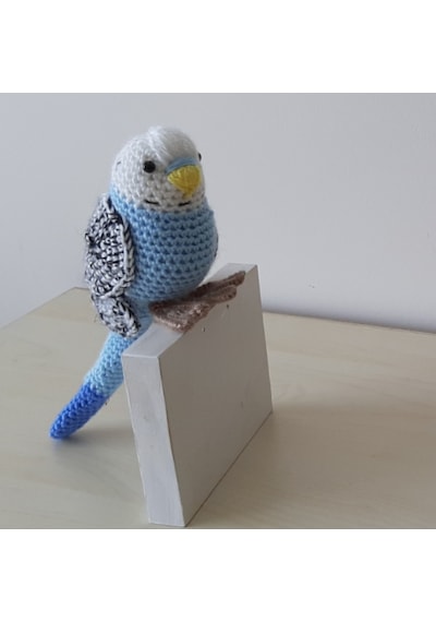 Amigurumi Kuş Muhabbet Kuşu