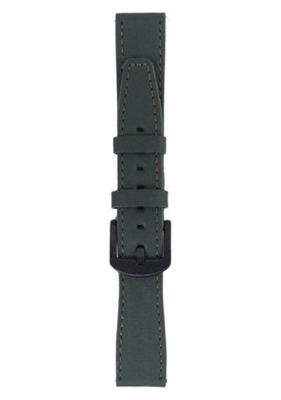 Fro Lw38-43 20 Mm Hakiki Deri Düz Haki Kordon Siyah Toka