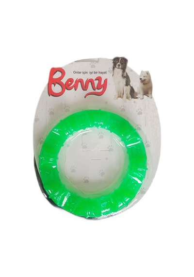 Benny Köpek Oyuncağı Yuvarlak Şekilli 11,5 Cm Yeşil