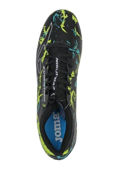 Joma Evolutıon 2301 Black Lemon Fluor Fırm Ground Krampon 001