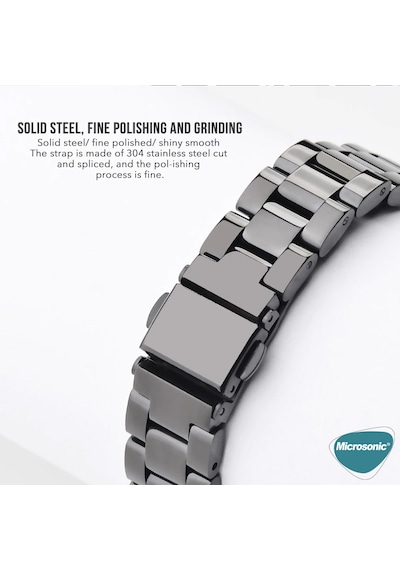 Microsonic Xiaomi Mi Band 9 Metal Stainless Steel Kordon