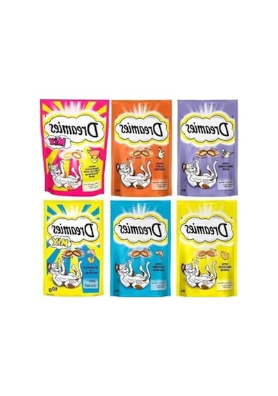 Karışık Paket Kedi Ödül Yemi 6 X 60 Gr, Çeşitli Lezzetler