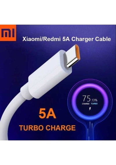 Tıklakap Xiaomi Turbo Hızlı Şarj Kablosu 5.0A Type-C