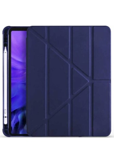 Apple Uyumlu iPad 9.7 2017 Kılıf Kalem Bölmeli Standlı Tam