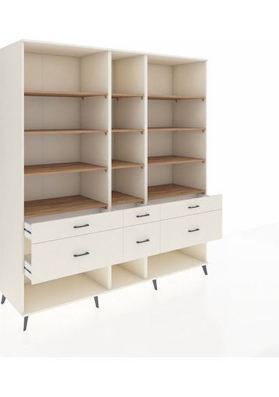 Kronos Dolap 12 Raflı 6 Çekmeceli 220x59x243 Aytaşı-çam/aytaşı Atlas Çam/aytası Kronos Dolap 12 Raflı 6 Çekmeceli 220x59x243 Aytaşı-çam/aytaşı Atlas Çam/aytası