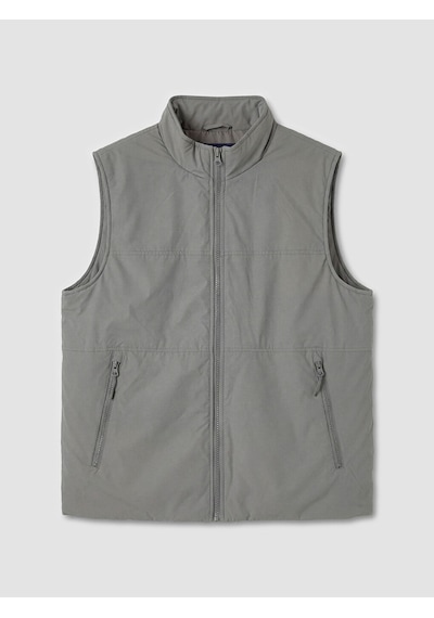 Lcwaıkıkı Classic Gri Regular Fit Dik Yaka Erkek Yelek