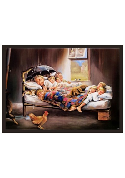 70Cm X 100Cm Mutluluğun Resmi Poster Tablo