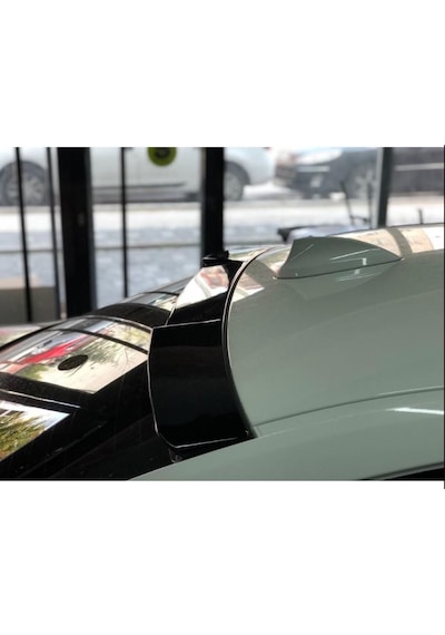 Autogp Bmw F30 Cam Üstü Spoiler Yarasa Tip Parlak Siyah