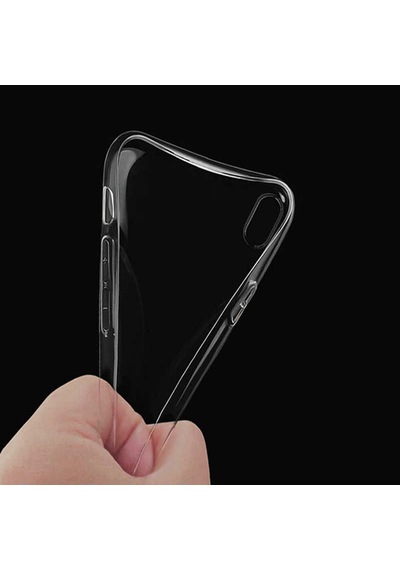 Samsung Uyumlu Galaxy A30 Kılıf Zore Süper Silikon Kapak Renksiz