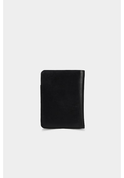 Guard Leather Guard Siyah Bölmeli Deri Kadın Cüzdanı Çok Renkli