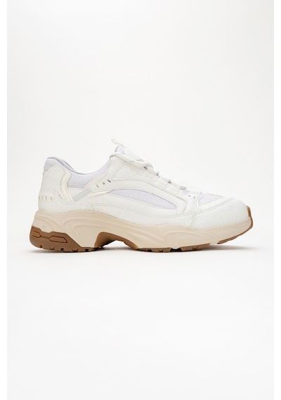 Luvishoes Luvi Shoes Letty Beyaz Baskı Fileli Kadın Spor Ayakkabı Beyaz