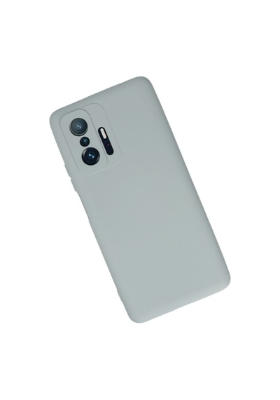 Xiaomi Mi 11t Pro Ile Uyumlu Kılıf Nano Içi Kadife Buz Mavisi Renk Kamera Korumalı Silikon Kapak Col169823-buz Mavi
