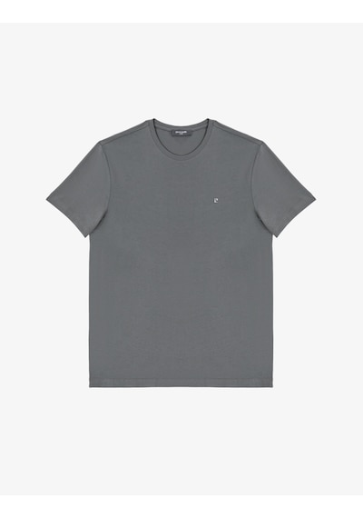 Pierre Cardin Erkek Antrasit Tişört Basic 50325307-vr006