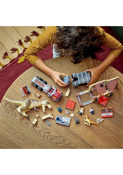 LEGO® Jurassic World 76948 Tirex ve Atrociraptor Dinozor Kaçışı 466 Parça