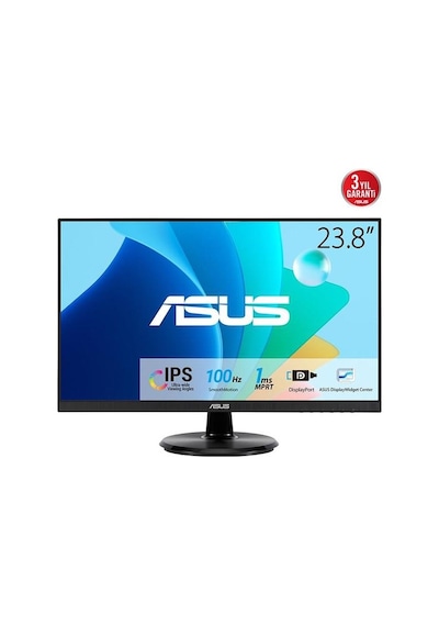 Asus 23.8" Ips Va24dqfr 1ms 100hz Hdmı-dp Multımedya Monitör 1920x1080