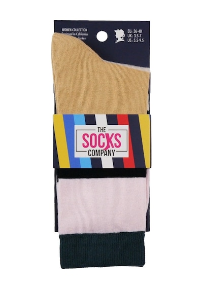 The Socks Company Kadın Desenli Çorap 23KDCR274K Çok Renkli