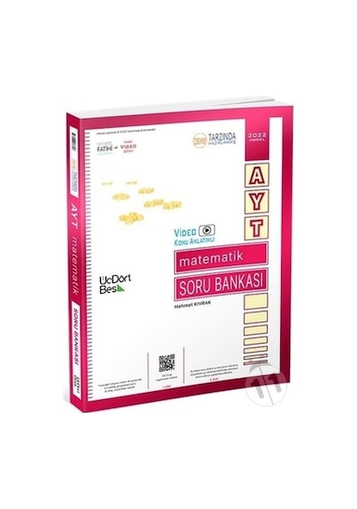2022 Ayt Matematik Soru Bankası - Mehmet Kıvrak