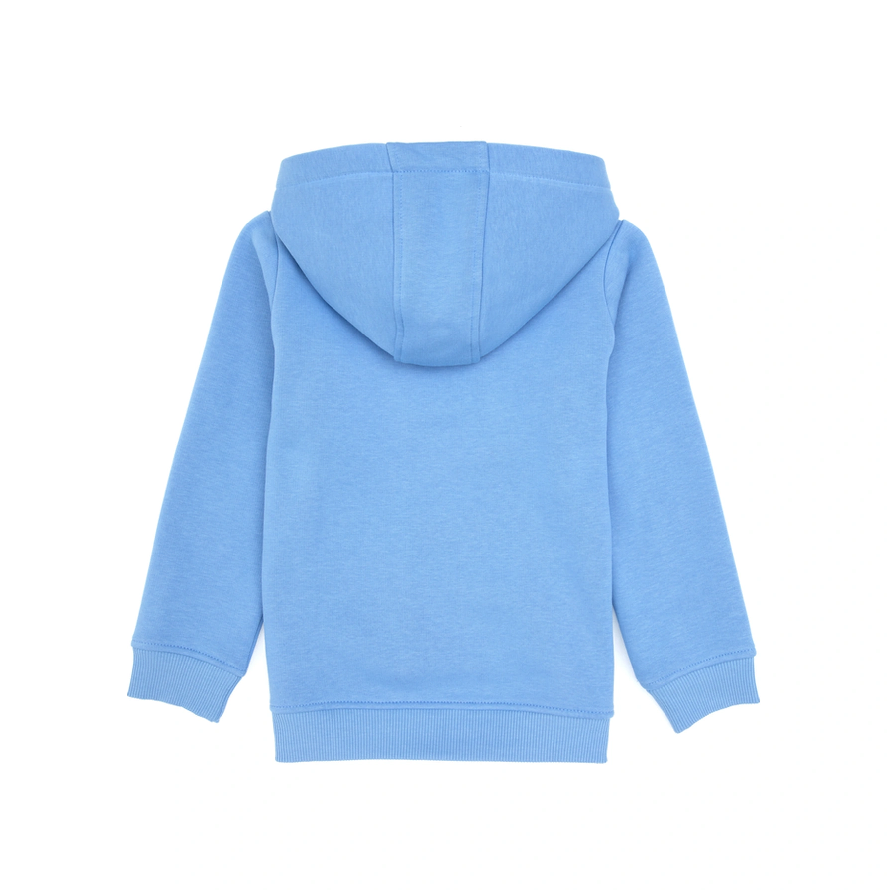 U.S. Polo Assn. Erkek Çocuk Açık Mavi Kapüşonlu Basic Sweatshirt 50313808-VR003
