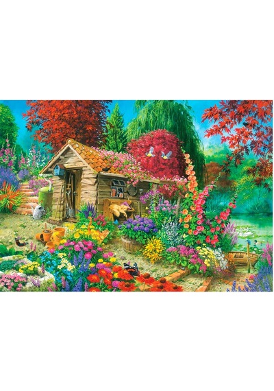 Ks Games 1500 Parça Cottage - The Garden Shed