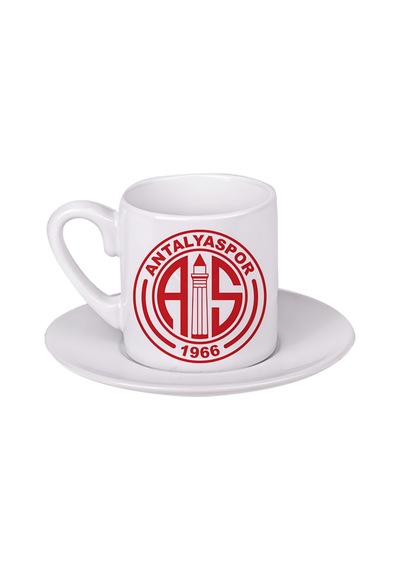 Antalyaspor Türk Kahvesi Fincanı Beyaz