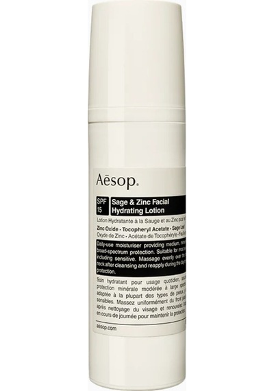 Aesop Sage-zinc Spf15 Yüz Nemlendirici Krem 50 Ml Nemlendirici Kremler