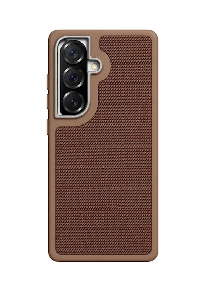 Nettech Samsung Galaxy S24 Fe Uyumlu Nt-n121 Deri Arka Koruma Kılıf - Gri