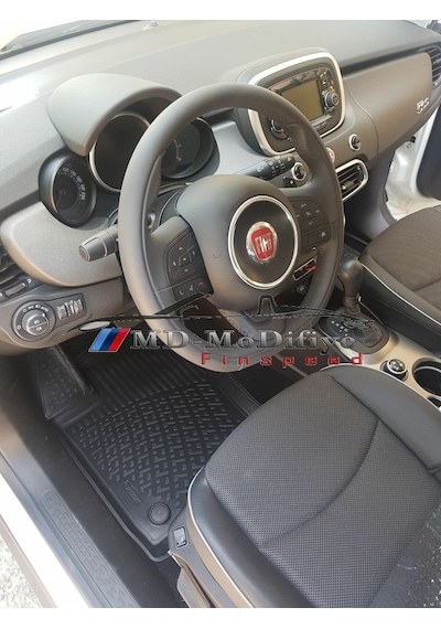 Fıat 500 X Havuzlu 3D Paspas, 500 X 3D Paspas 2015--