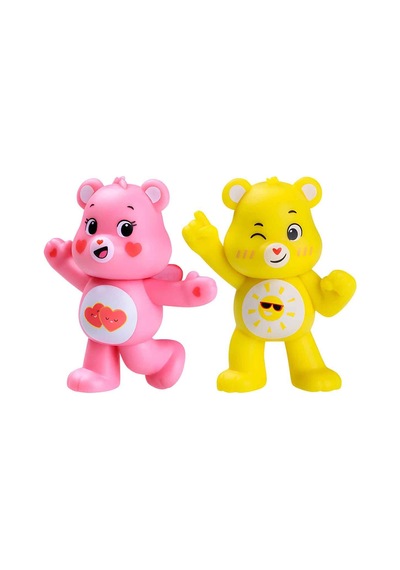 Care Bears 3 Lü Mini Figür Seti Funshine Bear Ve Love-a-lot Bear